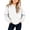 White, variant on Kids Girls Boys Hoodie Sweatshirt Solid Color Long Sleeve Pullover Top Casual Back to School Clothes 2-3 Years Yellow