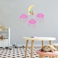 thumbnail image 3 of Sweet Dreams Dream Big Goodnight Cute Girly Wall Design Wall Art Sticker Designs Vinyl Stickers For Home House Walls Rooms Windows Bedroom Decoration Size (26x26 inch), 3 of 3