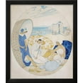 thumbnail image 2 of Chatting on the Danish Beach, Figurative Seasons Framed Art Print Wall Art by Gerda Wegener, 2 of 5