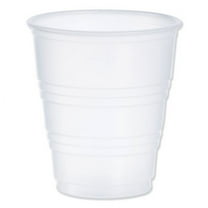 Dart High-Impact Polystyrene Cold Cups, 5 oz, Translucent, 100 Cups/Sleeve, 25 Sleeves/Carton, Each