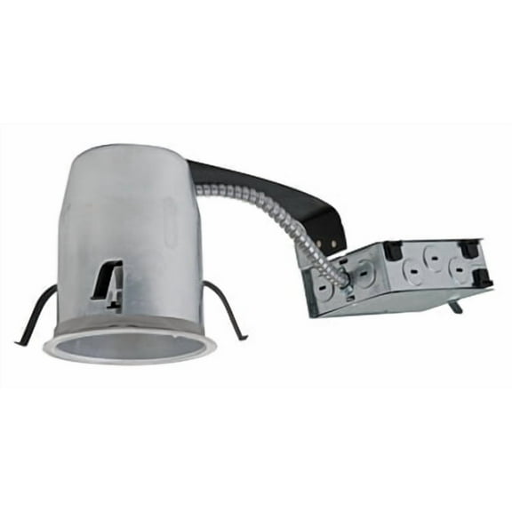 Halo Silver 4 in. W Aluminum LED Recessed Lighting Housing
