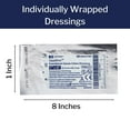 thumbnail image 4 of Vaseline Petrolatum Impregnated Dressing 1 x 8" Strip Mesh Gauze 8884417601 200 Ct, 4 of 5