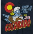 thumbnail image 2 of Colorado Flag Outdoor Camping Smurfs Sweatshirt for Men or Women Brisco Brands S, 2 of 6