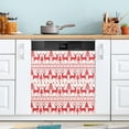 thumbnail image 4 of Coolnut Christmas Deer Dishwasher Magnet Cover, Anti-scratch Magnetic Stickers for Fridge Dishwasher Panel, Home Kitchen Personalizeds Home Decor, 4 of 4