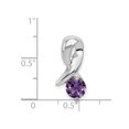 thumbnail image 2 of Collier pendentif pour l'améthyste violet en argent sterling, 2 of 3