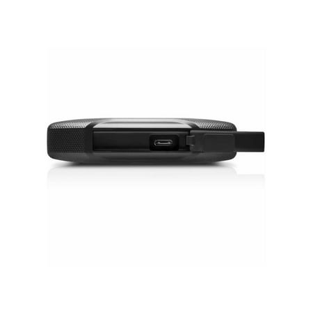 SanDisk Professional - G-DRIVE ArmorATD 2TB External USB-C Portable Hard Drive - Black