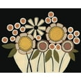 thumbnail image 2 of Moore, Regina 24x20 Gold Ornate Wood Framed with Double Matting Museum Art Print Titled - Summer Garden Floral I, 2 of 4