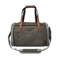 thumbnail image 2 of Mr. Peanut's Airline Approved Small Expandable Pet Carrier, Charcoal Ash, 12 lb Limit, 2 of 9