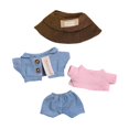thumbnail image 3 of Ropa De Muñeca De Felpa De 38cm, Ropa Cómoda De Dibujos Animados DIY Con Sombrero, Chaqueta, Conjunto De Muñeca, 3 of 9