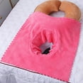thumbnail image 1 of pitrice Housses de Drap de Table de Massage avec Housse Drap Visage Trou de Respiration Housse de Table Drap avec Drap avec 40x40cm pour Lit de Massage, 1 of 9