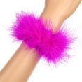 thumbnail image 1 of 2 Pcs Bracelet Manchette à Plumes Blanches, Manchette Ajustable pour Femmes, 1 of 5