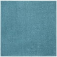 thumbnail image 4 of Safavieh Arizona Shag Collection Southwestern Runner Rug-Color:Aqua,Shape:Small Rectangle,Size:3' x 5', 4 of 5