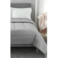 Mainstays Jersey Knit Comforter, Full/Queen, Gray
