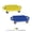 Assorted (Yellow or Blue), variant on Standard Scooter Board with Handles - Assorted Colors (Yellow or Blue), 12" x 12"
