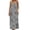 Grey, variant on Boho Spaghetti Straps Maxi Dresses for Women Fashion Casual Printed Scoop Neck Sleeveless Backless 2026 Beach Vacation Breathable Flowy Long Dress Red XXL