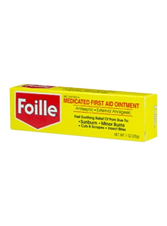 Foille Medicated First-Aid Ointment Tube  - 1 Oz, 6 Pack