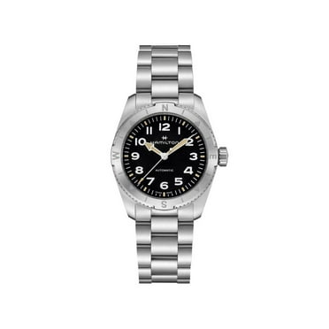 Hamilton Khaki Field Expedition Stainless Steel Black Dial Automatic H70225130 100M Men's Watch