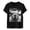 Black, variant on Shirts for Women Funny Dolphin Selfie Graphic Printed Short Sleeved Crew Neck T Shirt Clothes