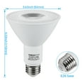 thumbnail image 7 of TORCHSTAR PAR30 LED Bulb Long Neck, Dimmable Spotlight Bulbs, CRI90+, 8W (75W Eqv.), UL Listed, E26 Base, 800LM, 5000K Daylight for Recessed Trim Lighting, Track Light, Pack of 6, 7 of 7