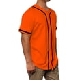 thumbnail image 2 of Lappel Men's Baseball Button Down Jersey College Sports Team Uniforms Hipster Shirts Made in USA, 2 of 4