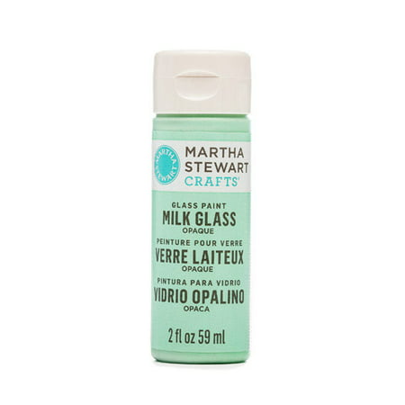Martha Stewart Crafts Opaque Milk Glass Paint: Jadeite, 2