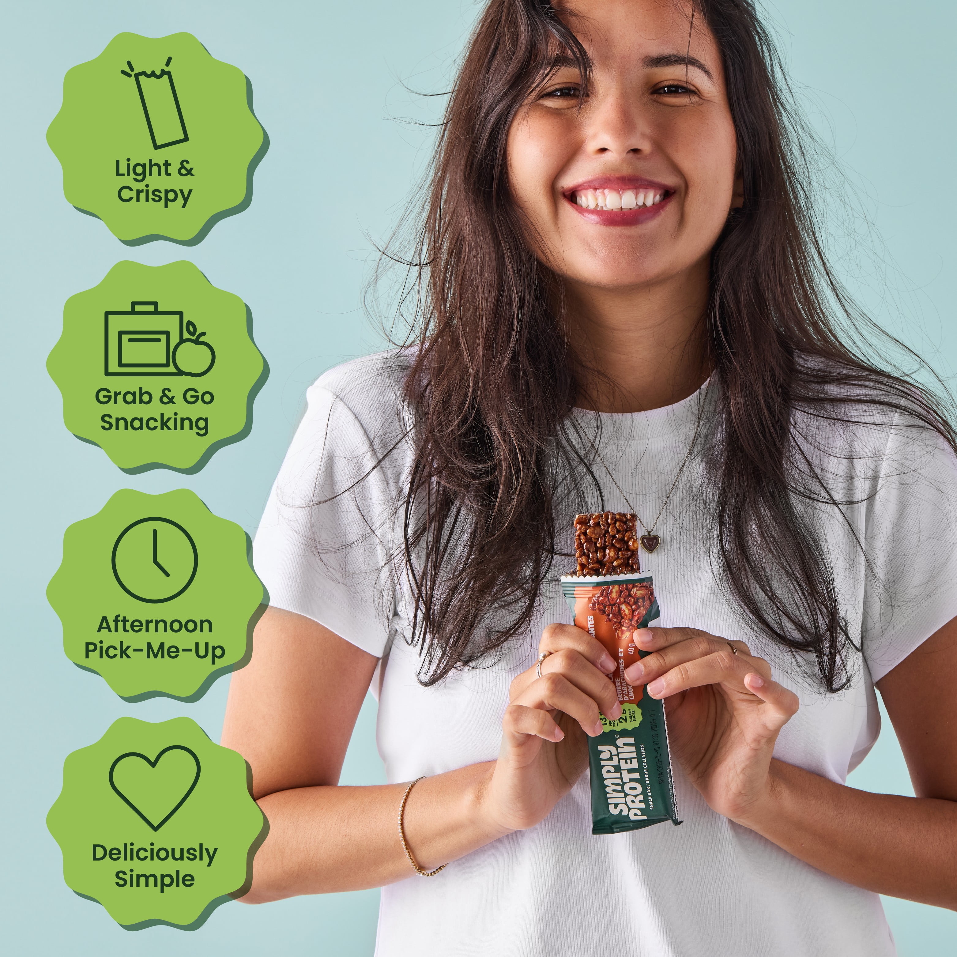 SimplyProtein Dark Chocolate Almond Snack Bars