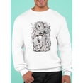thumbnail image 2 of Asian Dragon And Koi Fish. Sweatshirt Men -Image by Shutterstock, Male Medium, 2 of 4