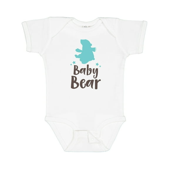 Inktastic Baby Bear, Bear Cub, Cute Bear, Little Bear - Blue Boys Baby Bodysuit