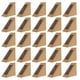 thumbnail image 1 of Caja de almacenamiento para 50 sándwiches, caja para envolver pasteles, caja de embalaje de papel kraft, 1 of 7