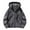Gray, variant on Rain Jacket for Men Fashion Casual Solid Color Zipper Pockets Long Sleeve Hooded Casual Coat Outwear