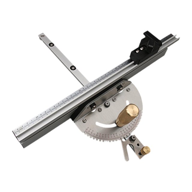 Calibrador de ingletes profesional, portátil, compacto, ligero y resistente, para proyectos de bricolaje, herramientas de carpintería, accesorios para Estilo G