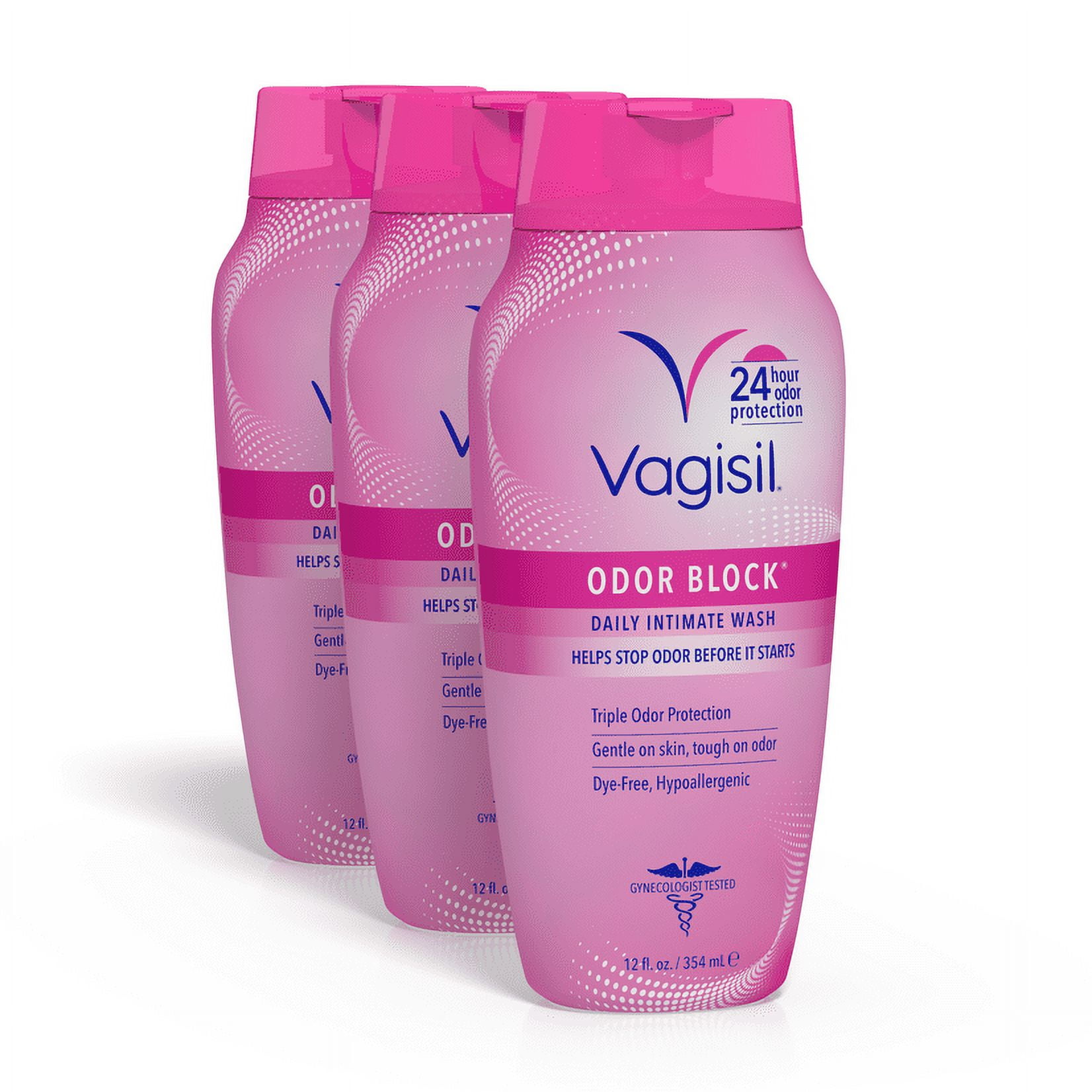 RepHresh Vaginal Lubricant, Odor Eliminating Gel, 4 Pre-Filled Unscented  Applicators