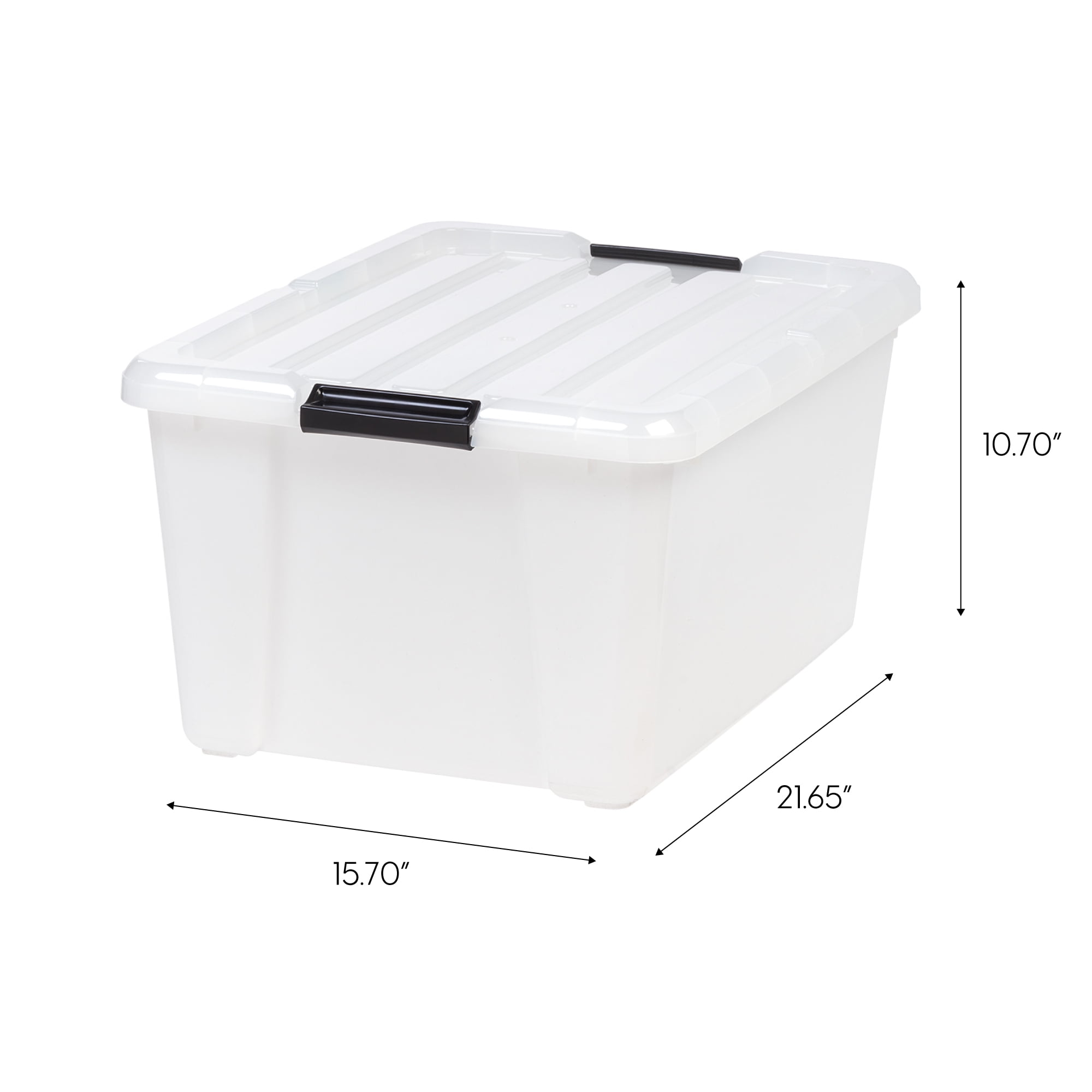 45 qt. Clear Tote  The Container Store