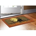 thumbnail image 2 of ThisWear Halloween Decorations Full Moon Pumpkin Patch Black Cat Doormat Fall Seasonal Decor Doormat Multi, 2 of 3