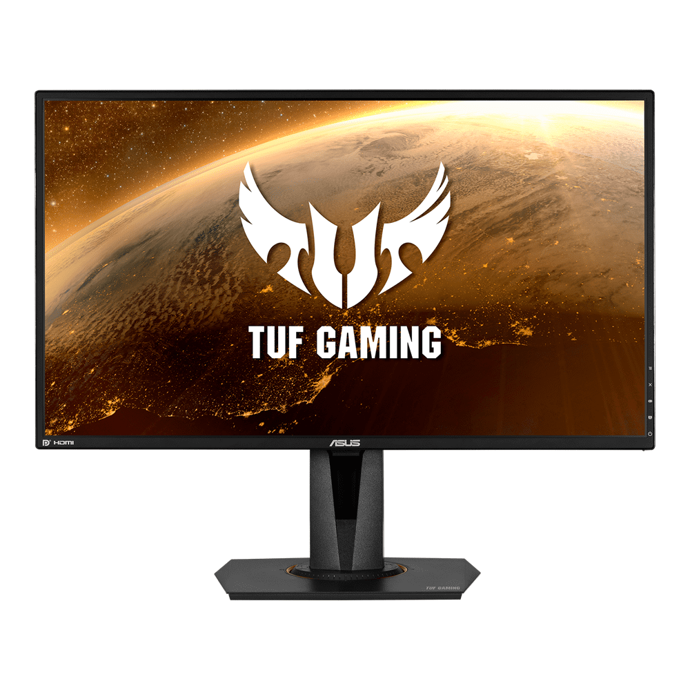ASUS TUF Gaming 27\" 1440P HDR Gaming Monitor (VG27AQ) - QHD (2560 x 1440), 165Hz (Supports 144Hz), 1ms, Extreme Low Motion Blur, Speaker, G-SYNC Compatible, VESA Mountable, DisplayPort, HDMI