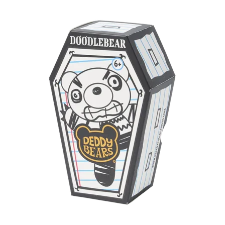 Deddy Bears Doodlebear Bear Coffin Plush