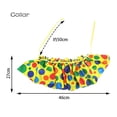 thumbnail image 3 of SJLDQY Carnival Mens Clown Dress Up Funny Dot Vest Collar Outfits Party Stage Performance Clothes Set, 3 of 9