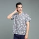 thumbnail image 1 of Ropa quirúrgica estampada, traje dividido de manga corta, ropa de mano para cepillo de médico, ropa de trabajo de verano de algodón fino para quirófano quirúrgico, 1 of 5
