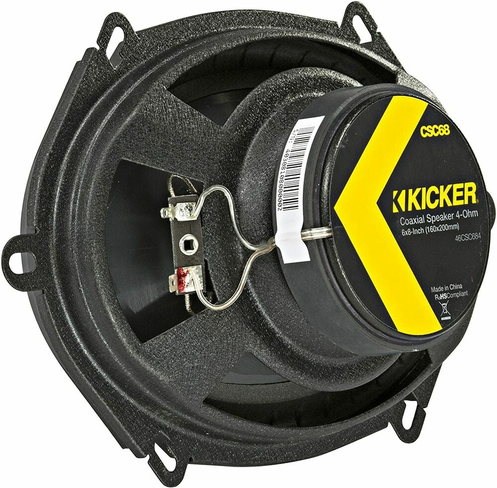 Kicker CS Series Front Door Factory Speaker Replacement Package for Select 1998-2011 Ford Ranger