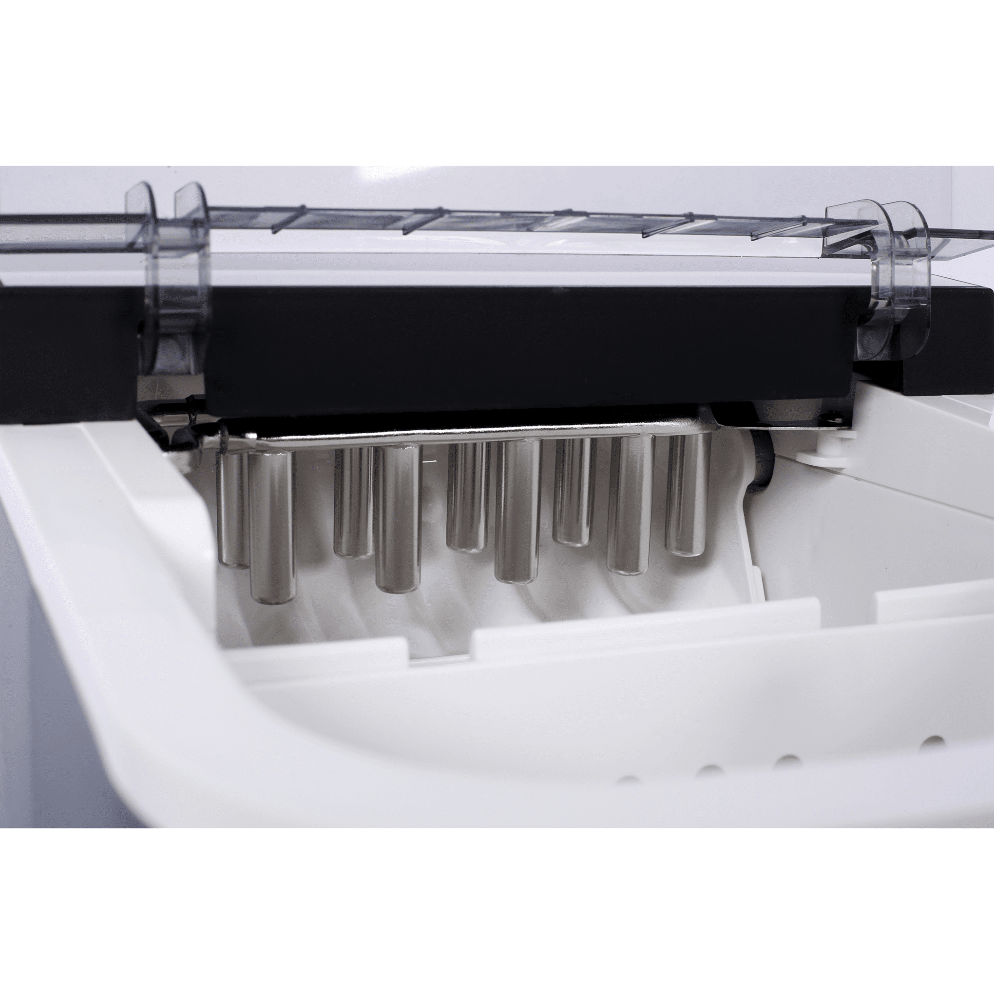 Ice Maker Countertop, Portable Ice Machine, Self-Cleaning Ice Makers with Basket and Scoop