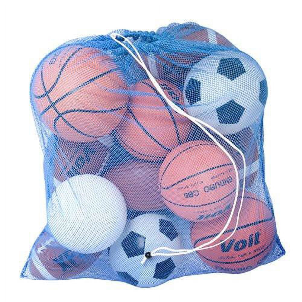 SSN SNBCNETR Heavy-Duty Mesh Equipment Bag, Red