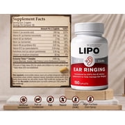 Lipo Flavonoid Ear Ringing Relief Supplement, 100 Caplets