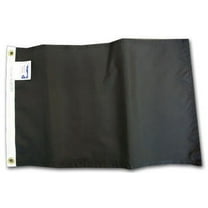 Black - 2'X3' Solid Color Nylon Flag