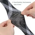 thumbnail image 5 of Uxcell 1.7m Black White Fishing Rod Sleeve Rod Sock Cover Braided Mesh Rod Protector 2 Pack, 5 of 5