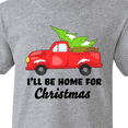 thumbnail image 4 of Inktastic I'll Be Home for Christmas Truck with Tree Youth T-Shirt, 4 of 5