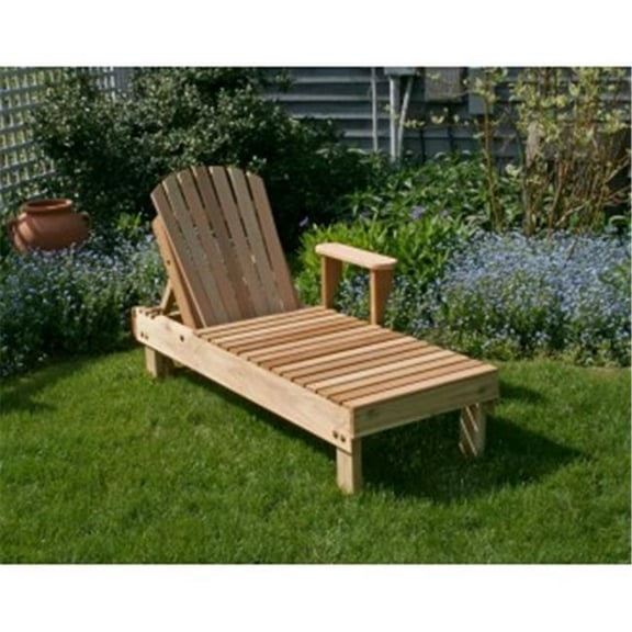 Creekvine Designs WF5510-2CVD Cedar American Forest Chaise Lounge