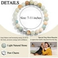 thumbnail image 5 of Dog Mum Gift . Women's Beaded Bracelet - Perfect Gift for Birthday, Christmas, Valentine's Day and Mother's Day, 5 of 5
