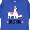 thumbnail image 4 of Inktastic Big Sis Girls Llama Sister Girls Long Sleeve Toddler T-Shirt, 4 of 5