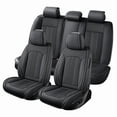 thumbnail image 2 of Car Seat Covers Full Set Custom Fit for Ford Bronco Sport 2021-2026 - Premium Faux Leather Auto Protectors with Waterproof, Breathable, Anti-Slip Car Seat Protectors (Black,Full Set), 2 of 7