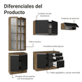 thumbnail image 4 of Cocina Integral Completa Modular Madesa Glamy 270cm MN 16, 4 of 5